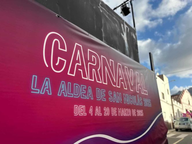 Detalle Del Carnaval De La Aldea 2025