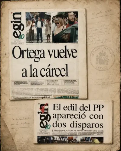 Dos Portadas Para La Historia De La Infamia Y La Traición A Las Victimas Del Terrorismo De Eta