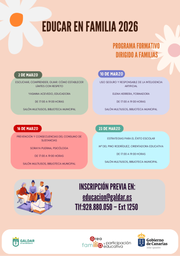 EDUCAR EN FAMILIA-GÁLDAR