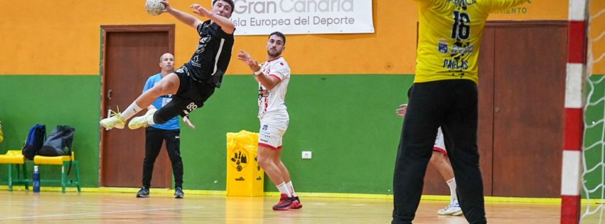 El Balonmano Gáldar Gran Canaria conquista una victoria épica sobre la bocina ante el Automanía Luceros