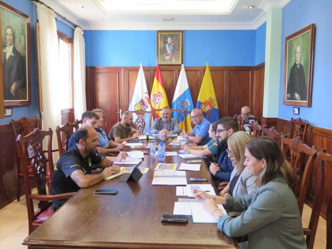 El Alcalde Alfredo Gonçalves Ferreira Presidió La Junta De Seguridad Celebrada Hoy En Las Casas Consistoriales