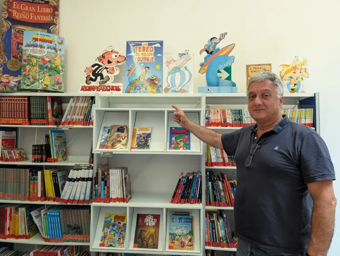 El Caricaturista Néstor Dámaso