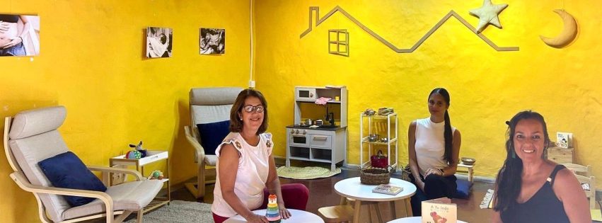 Espacio de La Bebeteca en la Casa Cachazo y Verde de Aguilar