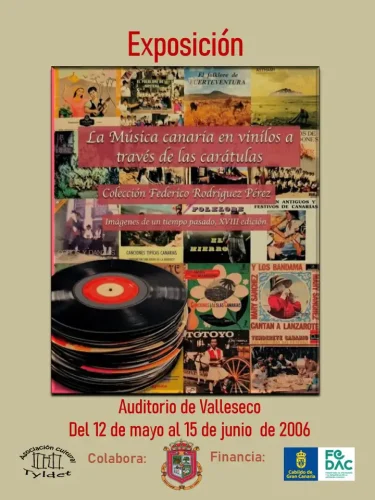 Exposición La Música Canaria En Vinilos A Través De Las Caratulas