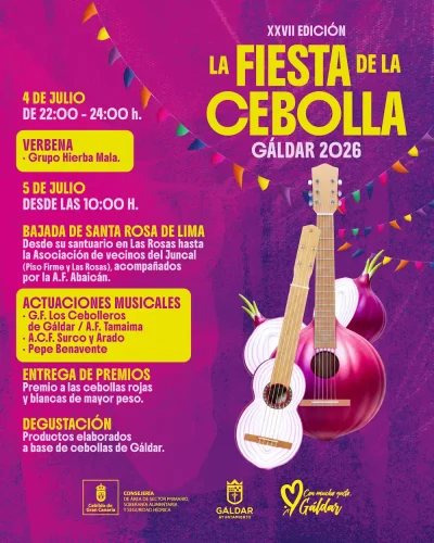 Fiesta De La Cebolla GÁldar 2026