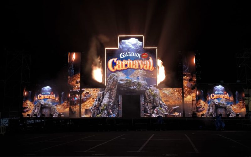 FOTO ESCENARIO CARNAVAL DE GÁLDAR 2026