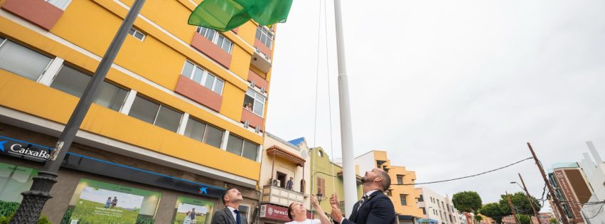 FOTO IZADA BANDERA SANTIAGO GÁLDAR 01072025