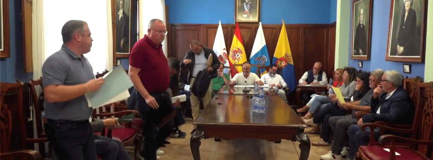 Foto del pleno municipal