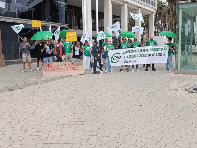 Foto Huelga Aeat Hoy Lunes 8 De Junio