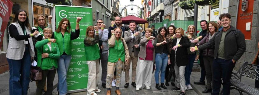 Gáldar conmemora el Día Mundial de la Lucha contra el Cáncer