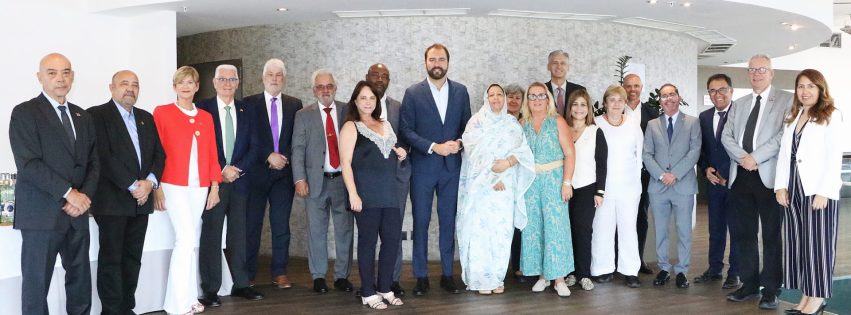 Gráfica Cuerpo Consular Las Palmas con la Zona Franca