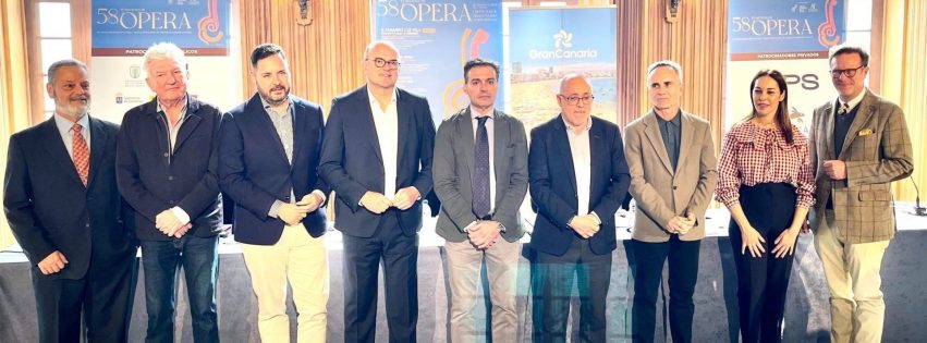 Gráfica presentación 58º Temporada de Ópera Las Palmas de Gran Canaria