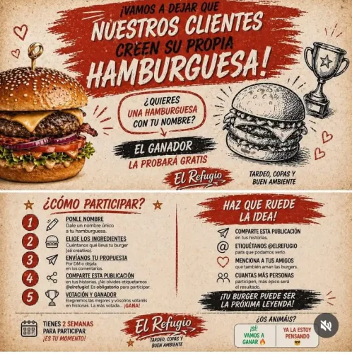Hamburguesa Clientes