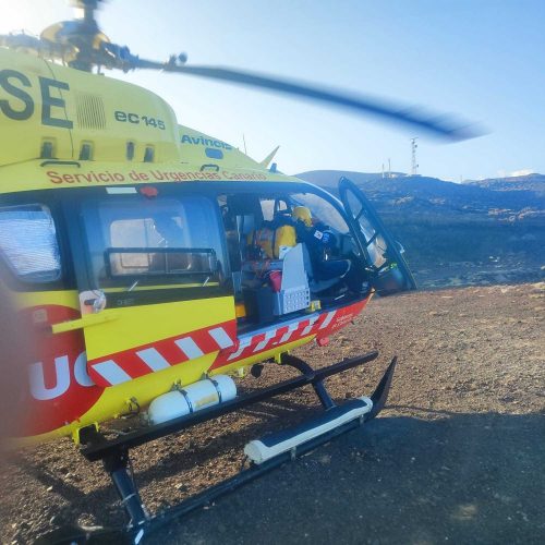 Helicóptero Del Suc En El Hierro 2024