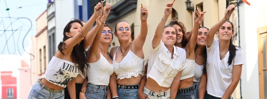 Imagen de archivo de la carrera de cintas por las calles del casco histórico 2