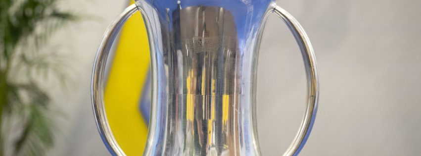 Imagen de la Copa del Rey conquistada por el CV Guaguas