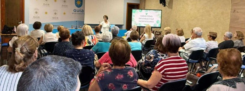 Imagen de los asistentes a uno de los talleres de las Jornadas Saludables del Mayor