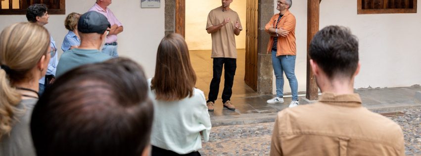 Inauguración de la exposición en el Museo Agáldar 1