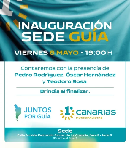 Inauguración Sede Guía Juntos Por Guía