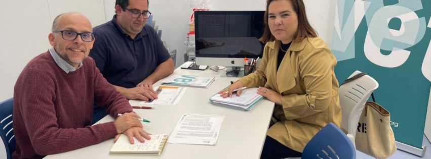 Ingrid Navarro se reuìne con representantes del Colegio de Veterinarios de Las Palmas