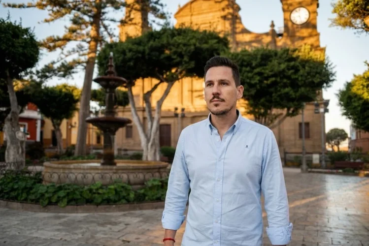 Ivan Vega En La Plaza De Galdar