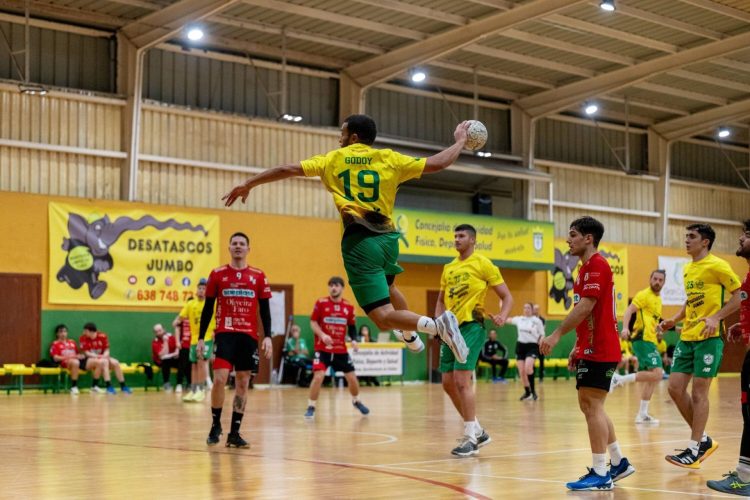 Juan Vega Mateos, 1 de febrero de 2025, encuentro entre el Desatascos Jumbo Galdar y Saeplast Cañiza, de la Liga Regular 2024-2025 de la Primera Division Masculina del Grupo A, Galdar, Las Palmas de Gran Canaria, España (Foto: GofioMedia-Rayco Tacoronte)