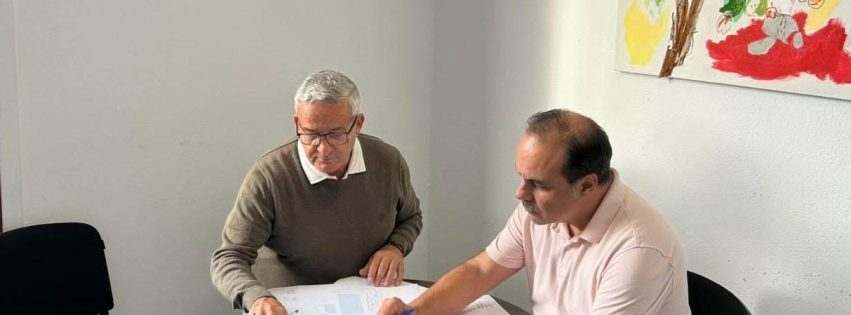 José Manuel Santana y Juan Jiménez concejales de AhoraGUÍA