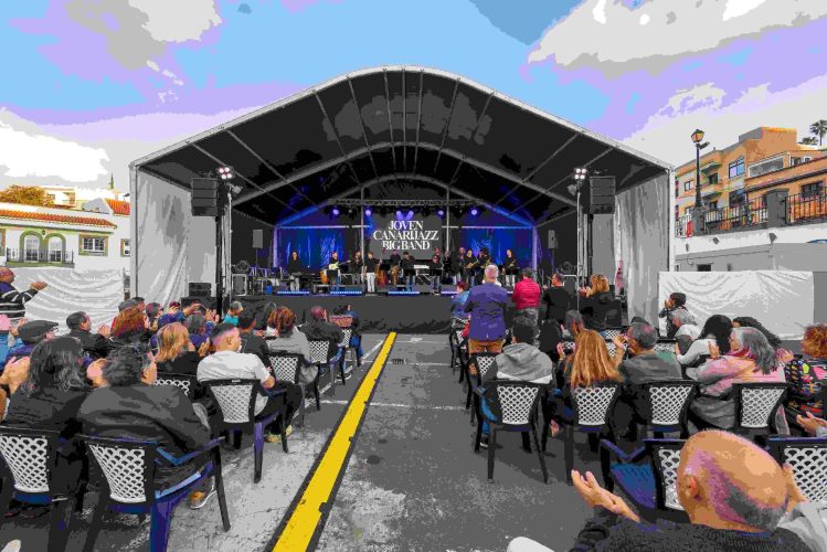 Joven Canarijazz Big Band En La Villa De Firgas
