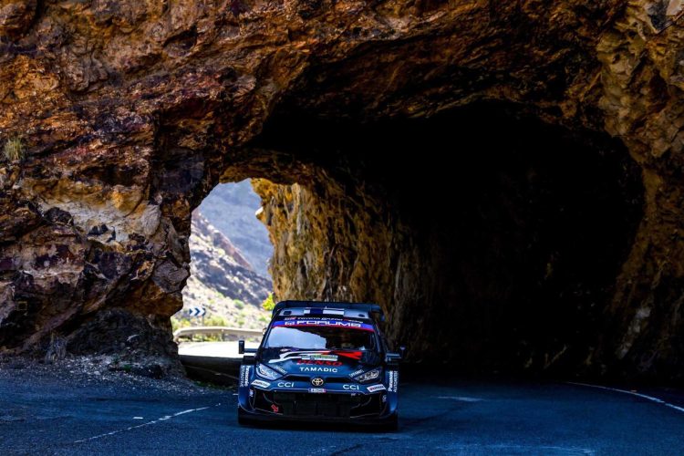 Kalle Rovanpera Y Toyota Brillan En La Primera Jornada Del Fia Wrc Rally Islas Canarias 2025