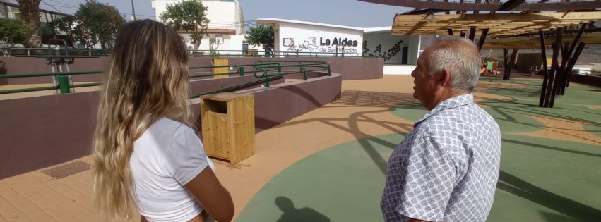 La Plaza de El Albercoìn y el Parque de Los Cardones renuevan su imagen 2 1