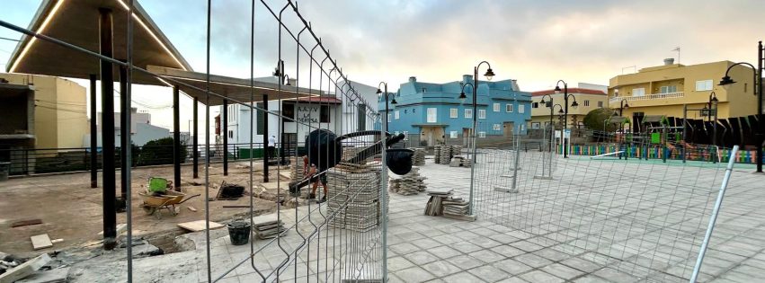 Las obras en la Plaza de La Dehesa comenzaron esta semana
