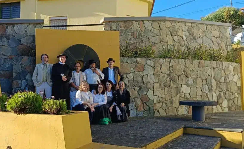 Los Componentes Del Grupo De Teatro Piedra De Molino Que Este Sábado Darán El Pregón De Las Fiestas De San José 2026 Copia