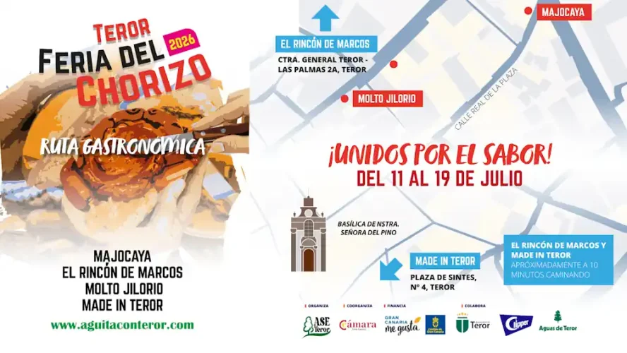 Mapa Ruta Gastronomica Fiesta Del Chorizo