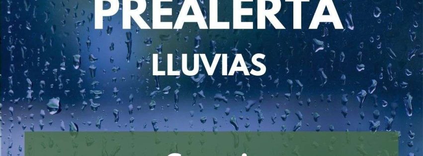 Prealerta Luvias