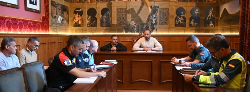 Mesa de coordinación del Seguridad del Gáldar Pride y del Festival La Guancha