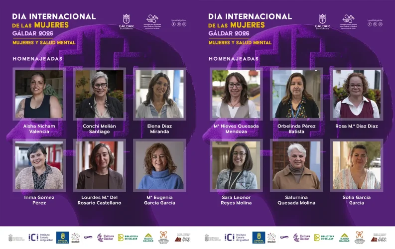 Mujeres Homenajeadas en Gáldar