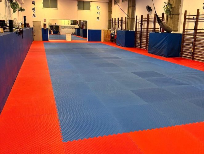 Nuevo Tatami En El Gimnasio Municipal