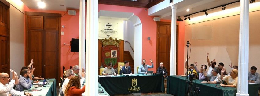 Pleno del Ayuntamiento de Gáldar del mes de mayo