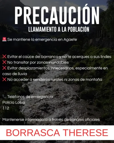 Precaución Agaete