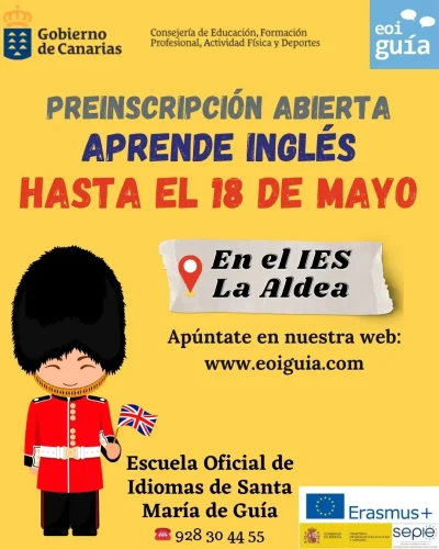 Preinscripción Inglés La Aldea