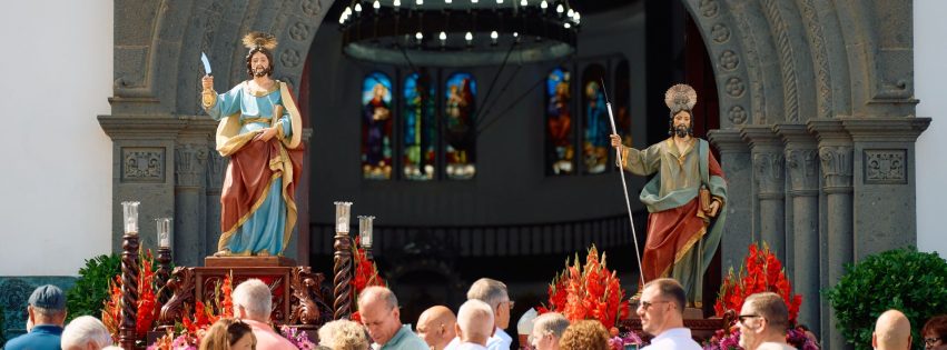 Procesión en Moya 2025