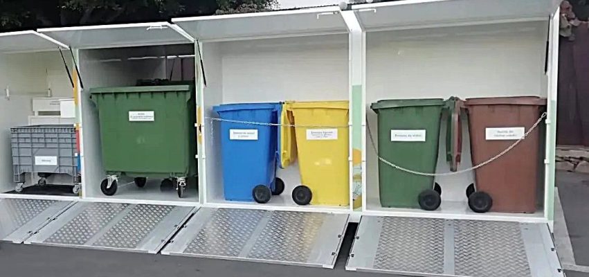 Punto limpio móvil de Huertas del Rey