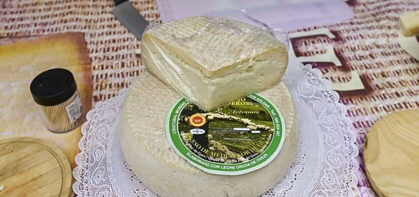 Queso de la quesería El Cortijo de Caideros