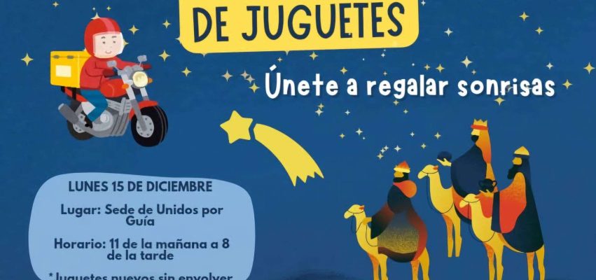 Recogida de juguetes Unidos por Guia