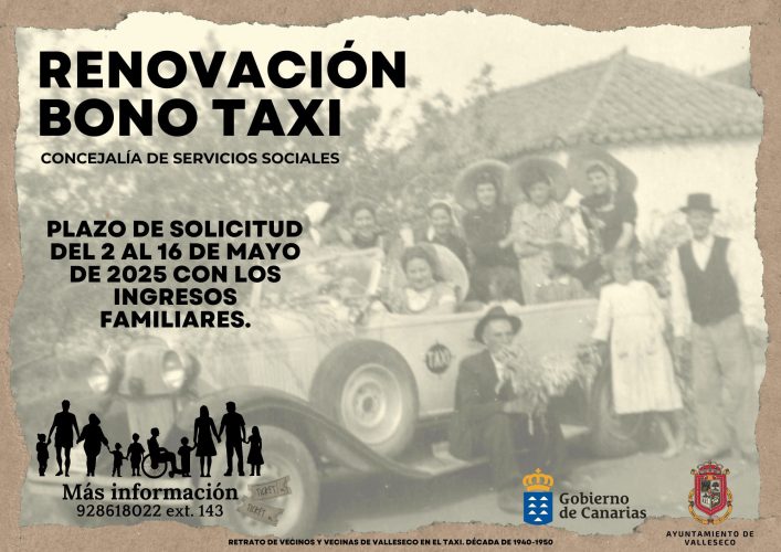 Renovación Bono Taxi Mayo 2025