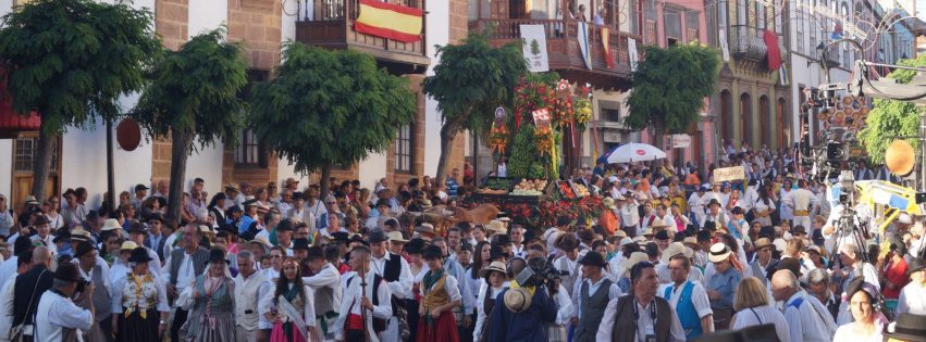 Representación de Gáldar en la Romería del Pino