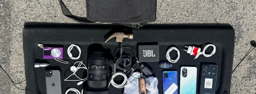 Robo interior vehiculos