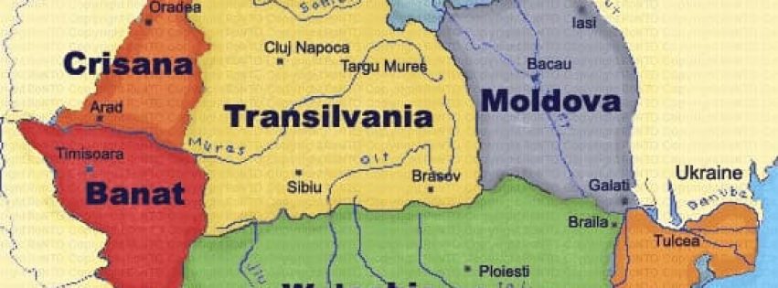 Rumania mapa