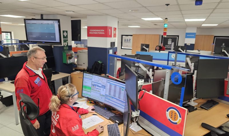 Sala emergencias 112 Canarias