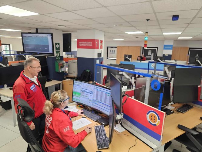 Sala Emergencias 112 Canarias